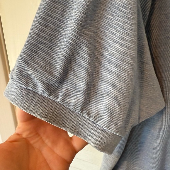 Polo by Ralph Lauren Men's Light Blue Short Sleeve Polo Shirt in XXL - Picture 3 of 7
